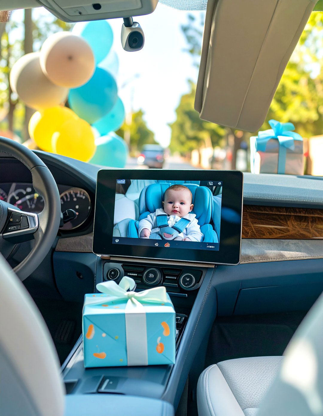 A Baby Car Camera and Monitor - 30 baby shower gifts ideas