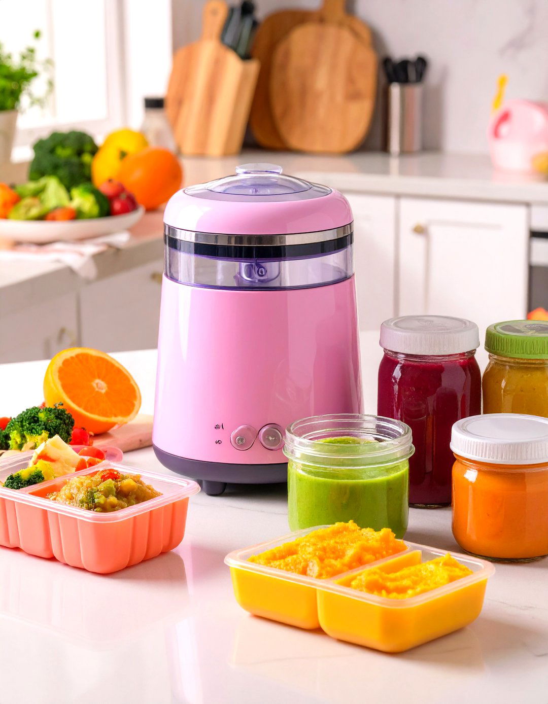 A Baby Food Maker and Storage System - 30 baby shower gift ideas for boy