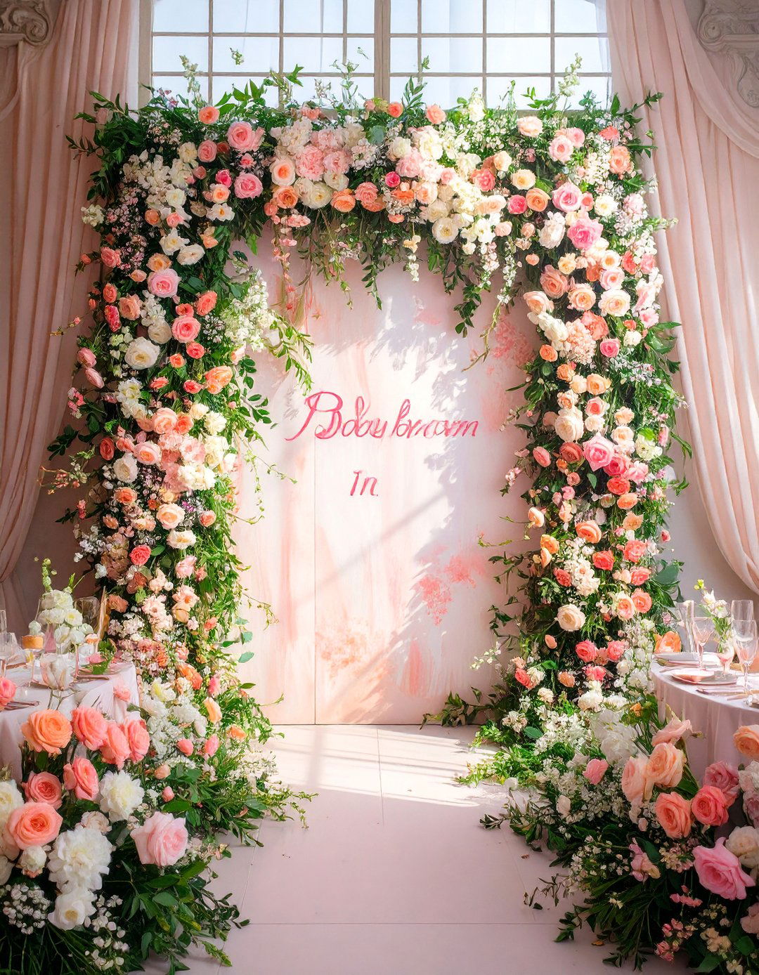 A Baby in Bloom Floral Shower - 30 baby girl baby shower ideas