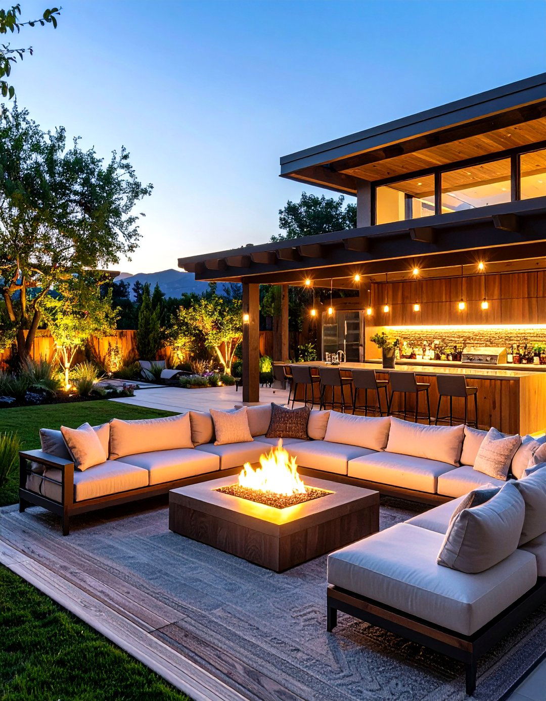 30 Large Backyard Landscaping Ideas for Every Home - We Love Home Blog