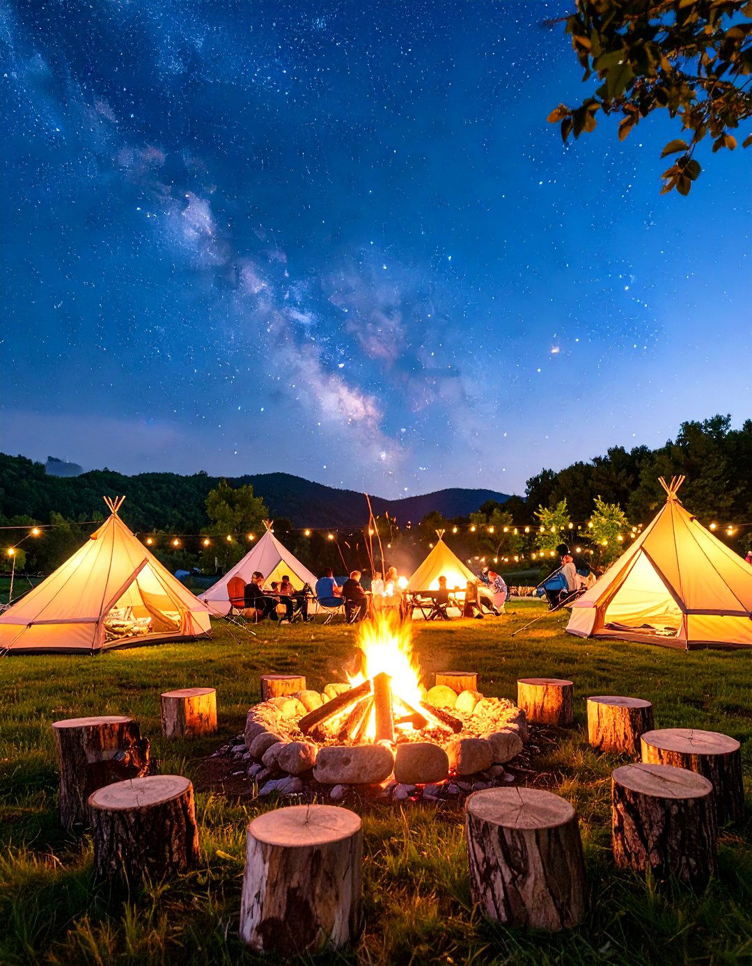 A Backyard Camping Adventure - 30 backyard birthday party ideas