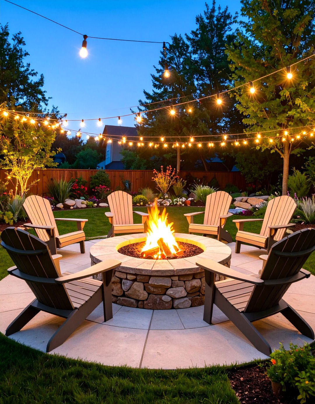 A Backyard Fire Pit Gathering Spot - 30 design my backyard ideas