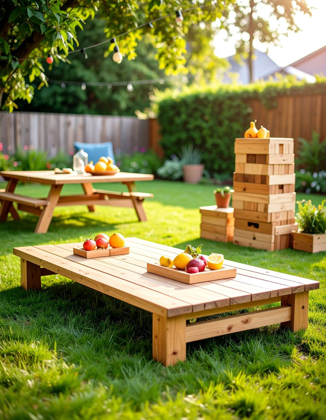 A Backyard Game and Recreation Hub - 30 diy backyard ideas