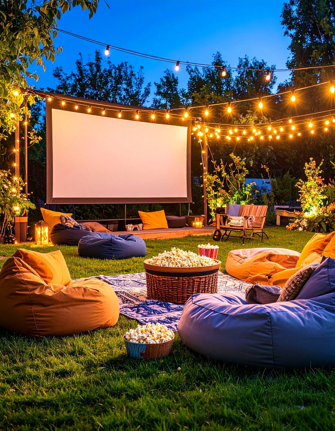 A Backyard Movie Theater Experience - 30 backyard inspiration