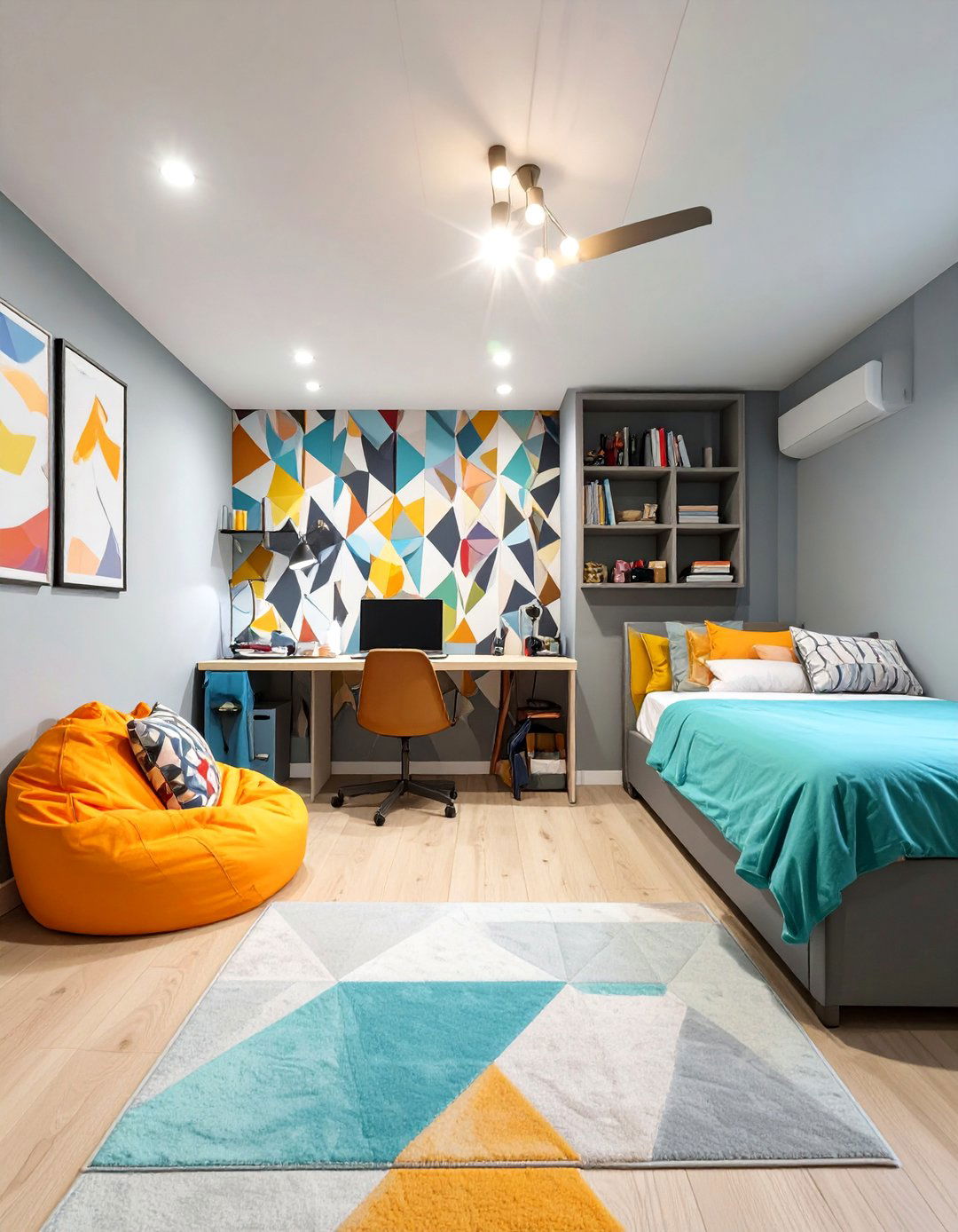 A Basement Bedroom for Teenagers - 30 basement bedroom ideas