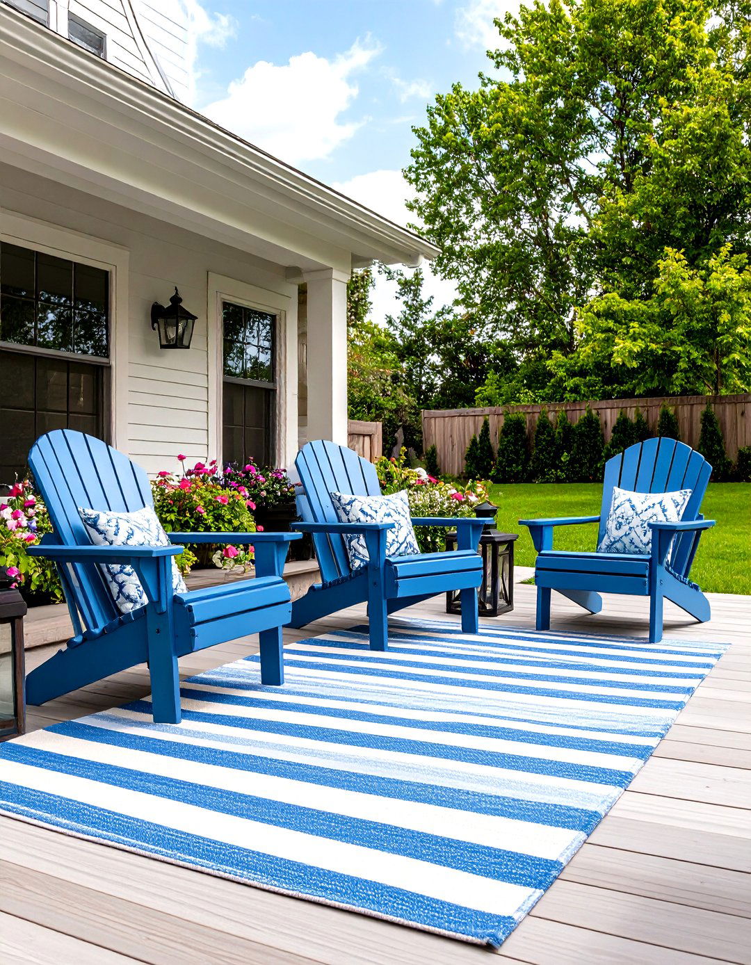 A Beach Inspired Coastal Patio - 30 easy patio ideas
