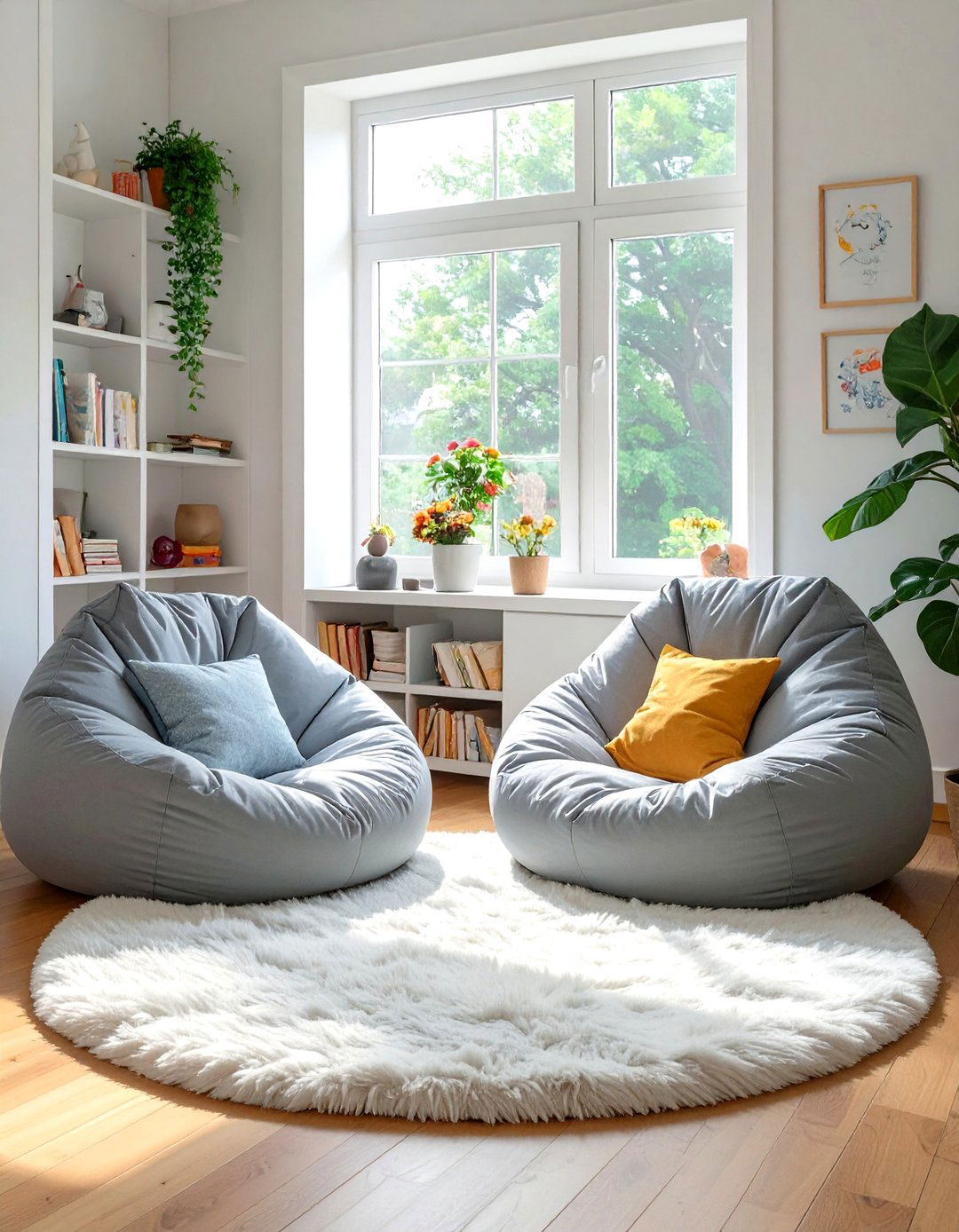 A Bean Bag Chair Zone - 30 tween girl room ideas