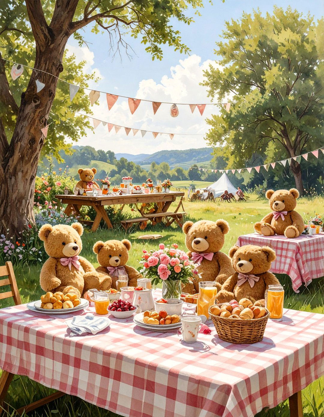 A Beary Cute Teddy Bear Picnic - 30 office baby shower ideas
