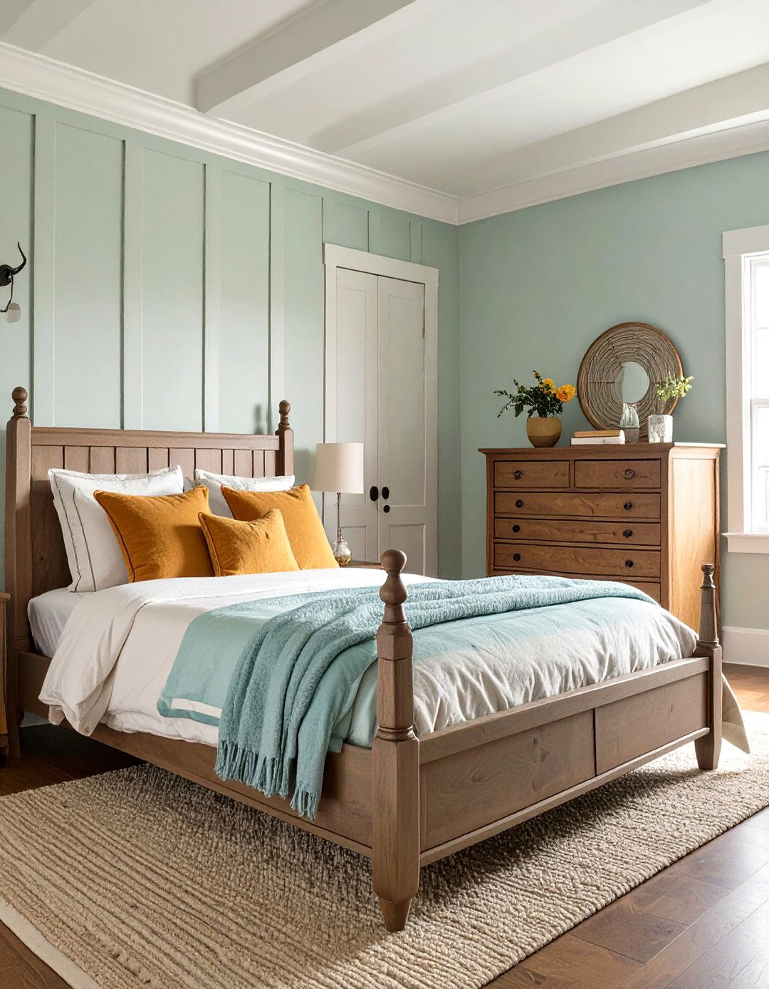 A Bedroom with Shaker Simplicity - 30 american colonial interior design ideas