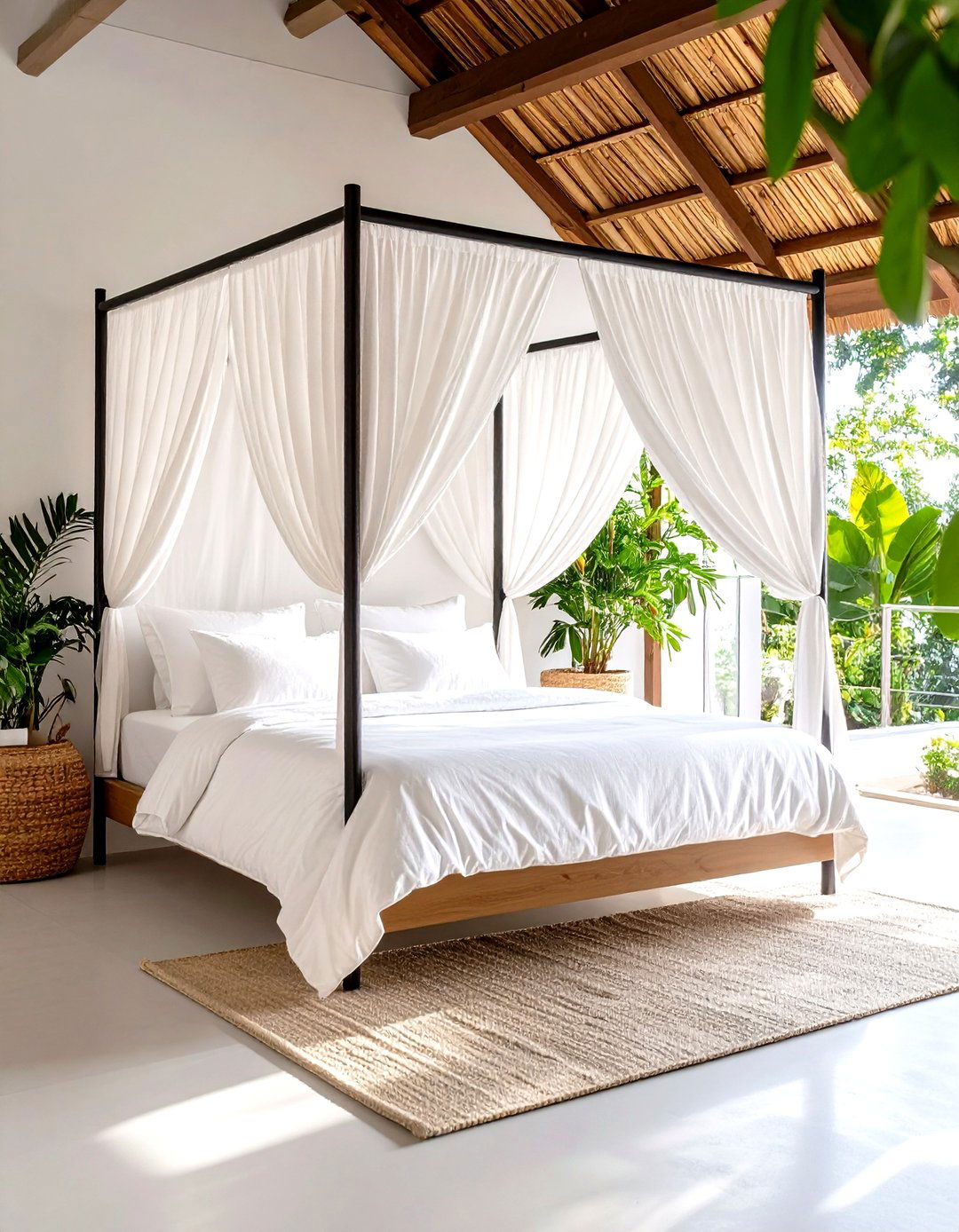 A Bedroom with a Canopy Bed - 30 relaxing bedroom ideas
