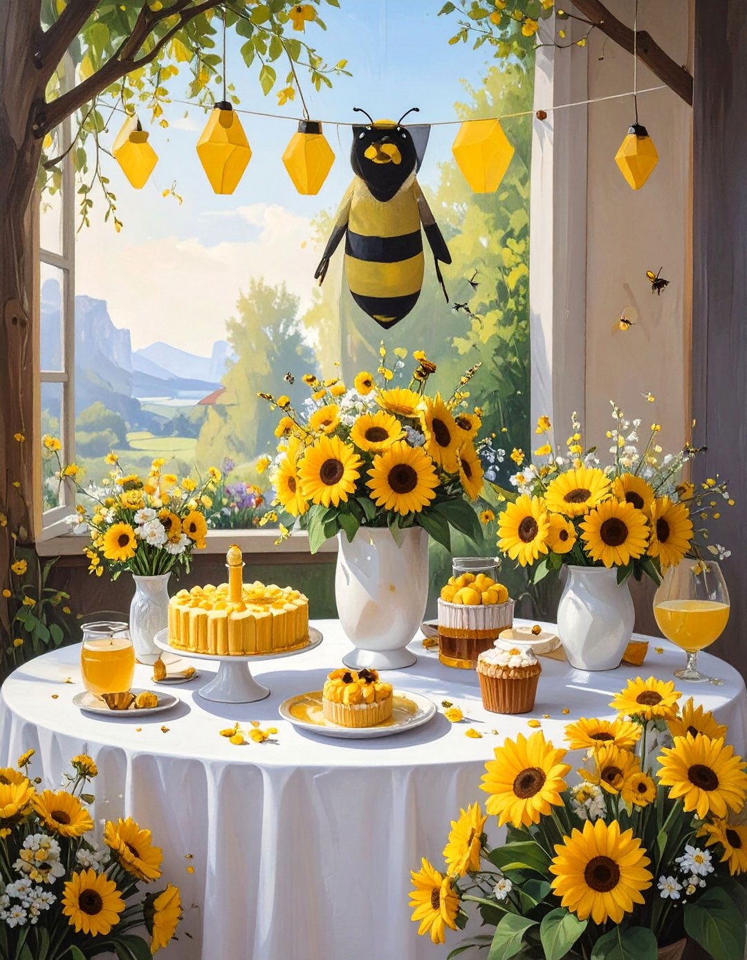 A Bee Themed Baby Shower - 30 baby boy shower ideas