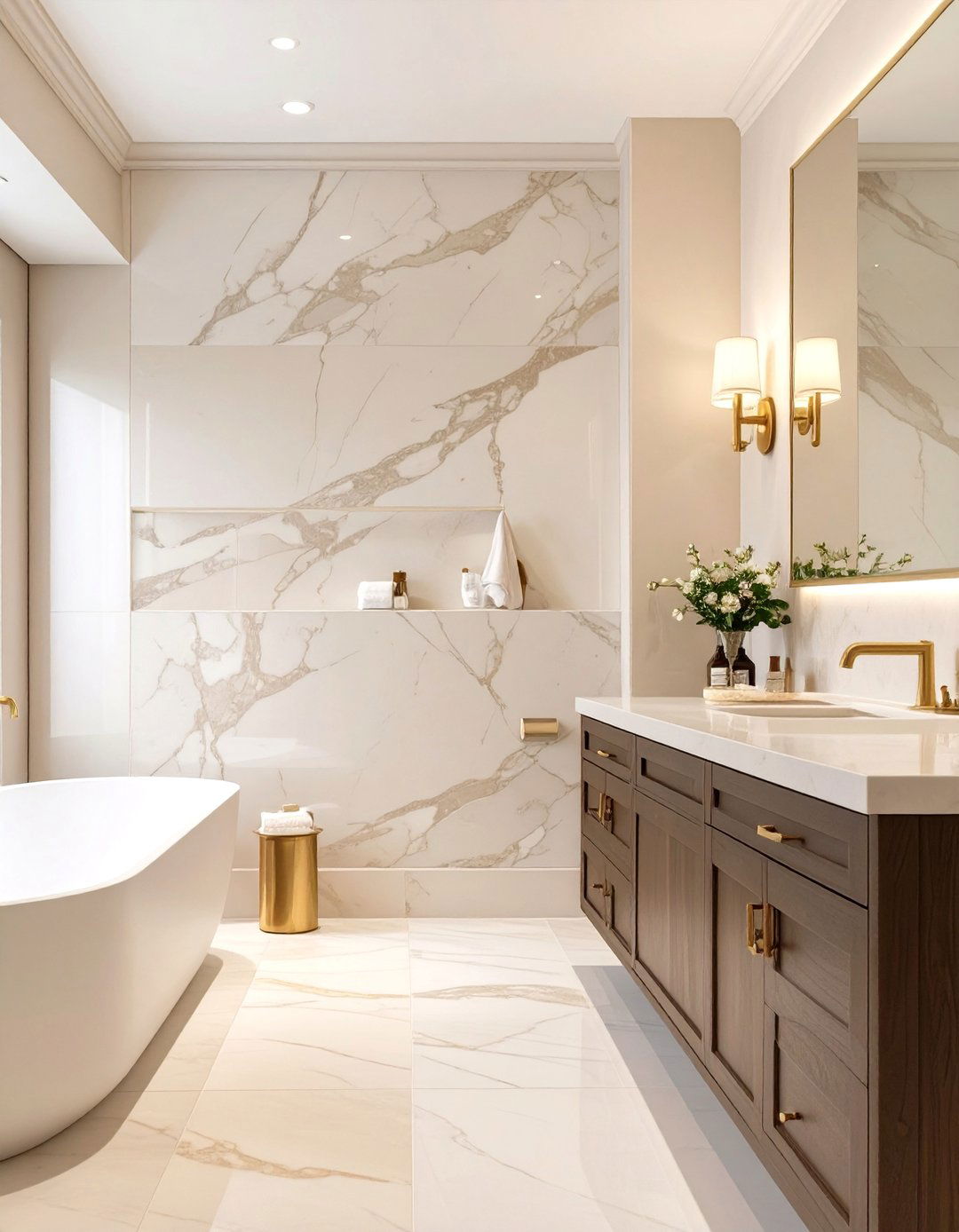 30 Best Beige Bathroom Ideas for a Calm Spa-Like Oasis