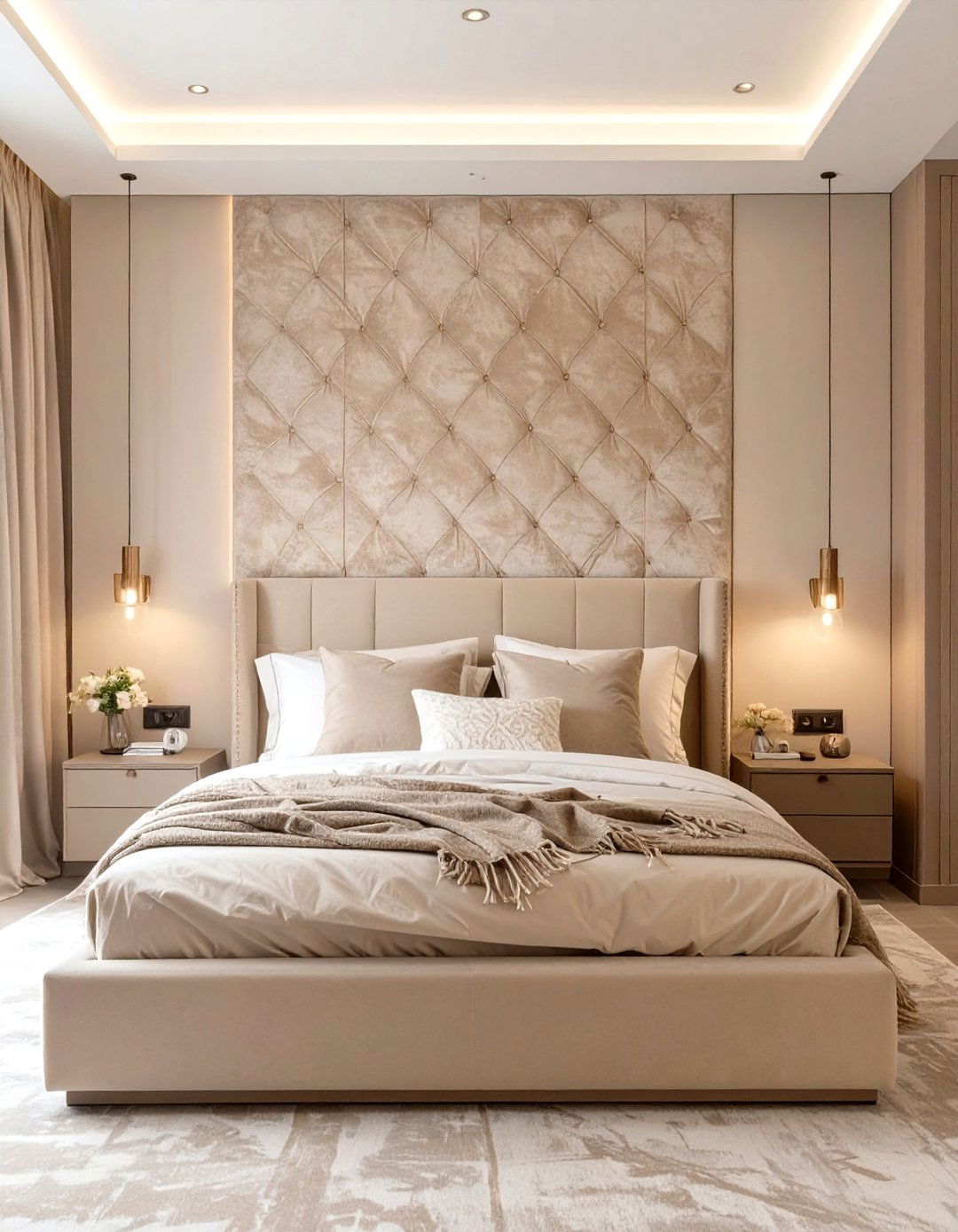 30 Soothing Modern Beige Bedroom Ideas for You