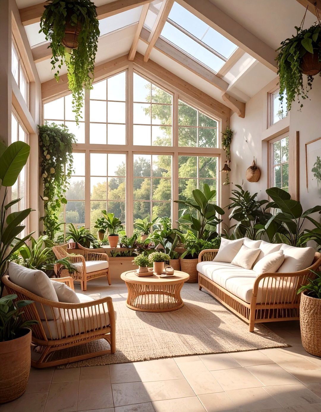 A Biophilic Designed Sunroom - 30 interior design with natural light ideas