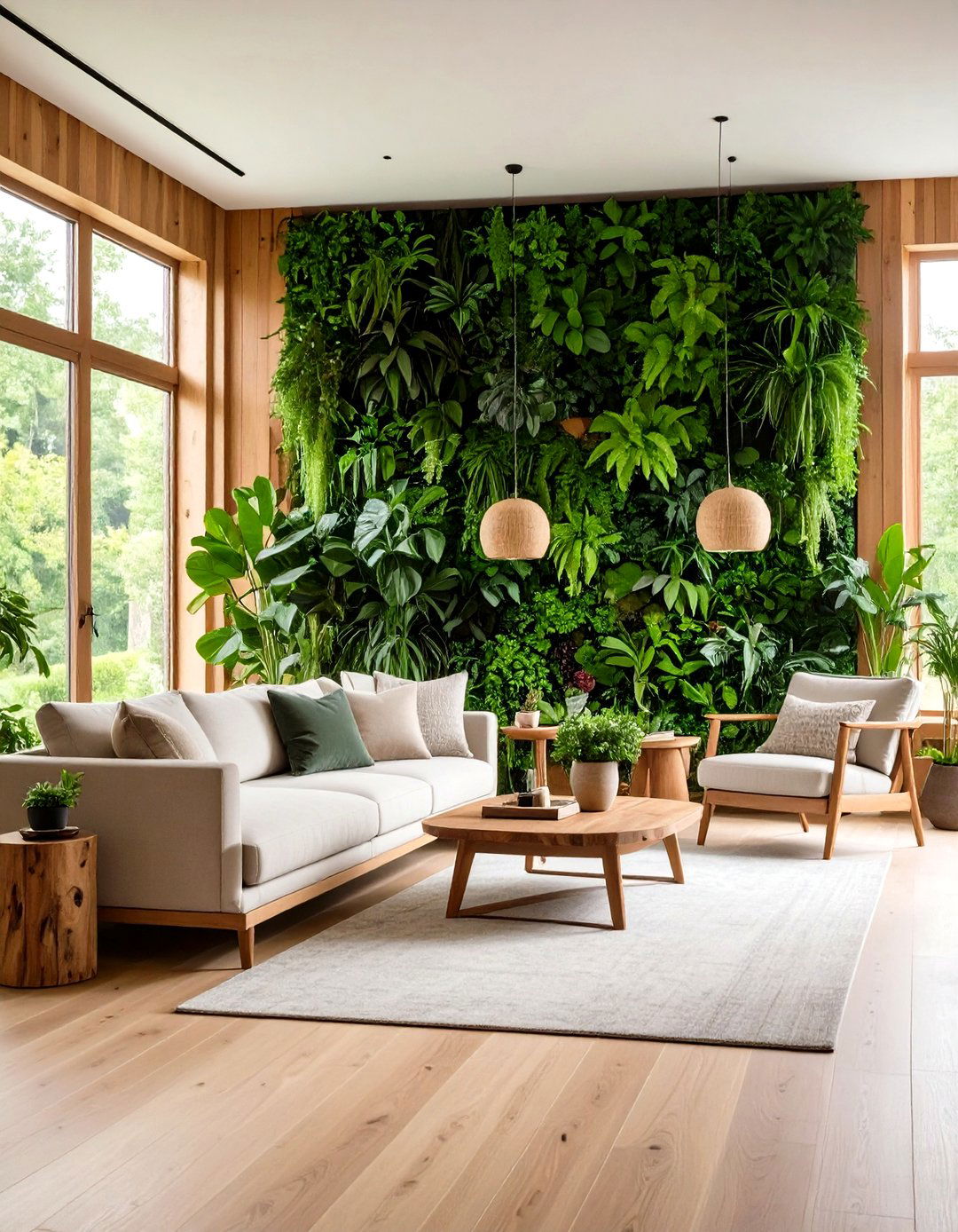 A Biophilic Formal Living Room Design - 30 formal living room ideas