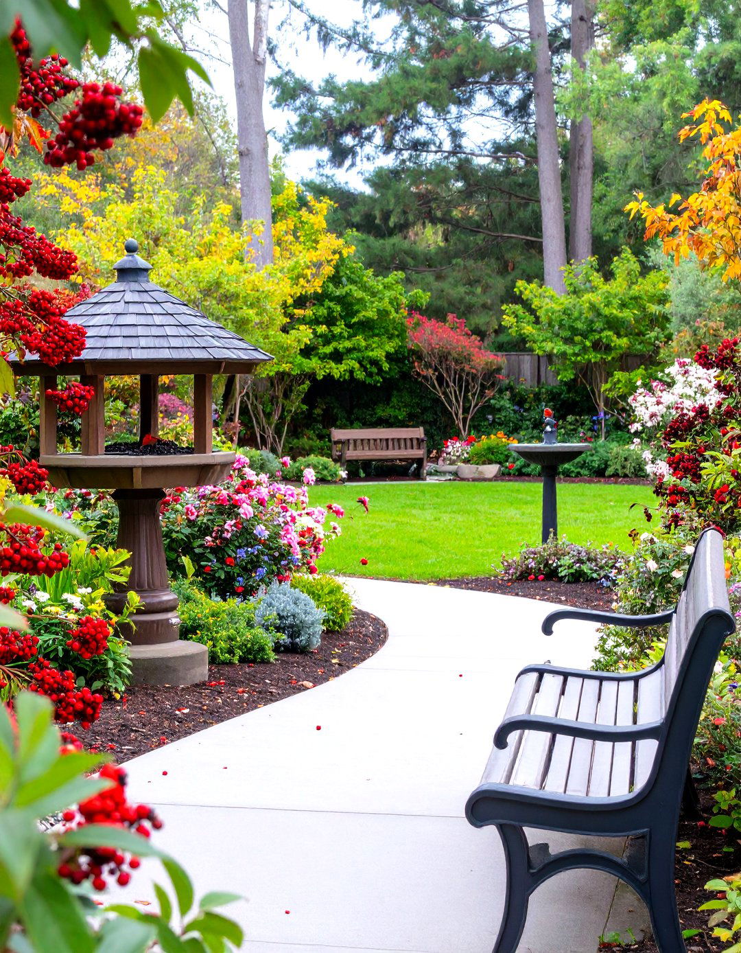 A Bird Sanctuary Memorial Garden - 30 memorial garden ideas