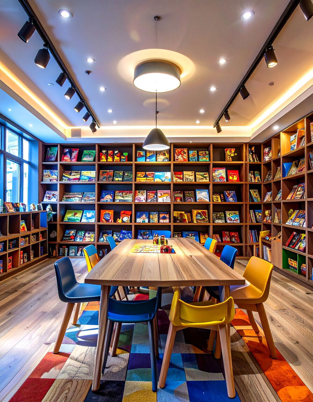 A Board Game Cafe Game Room - 30 kids game room ideas