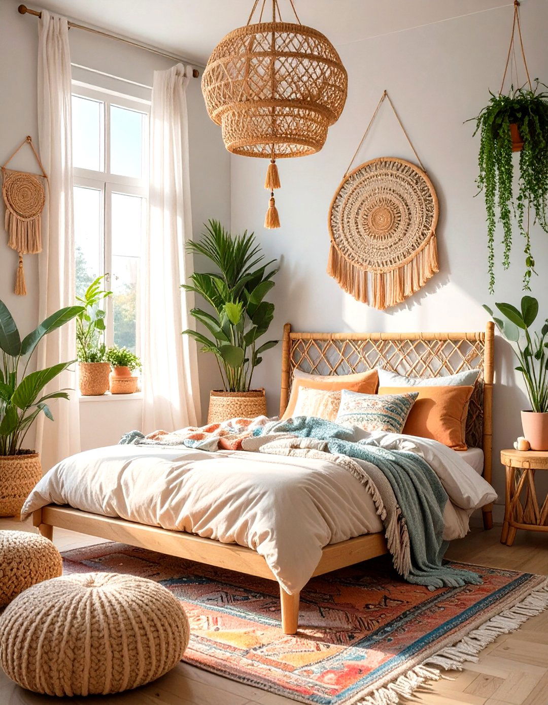 A Bohemian Chic Bedroom Escape - 30 girl bedroom ideas for small rooms