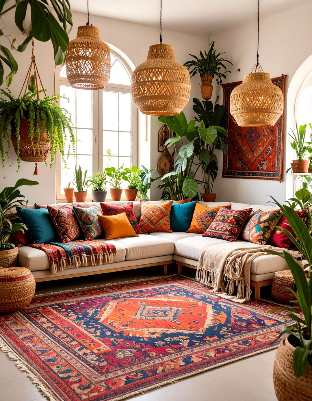 A Bohemian Chic Den - 30 den ideas