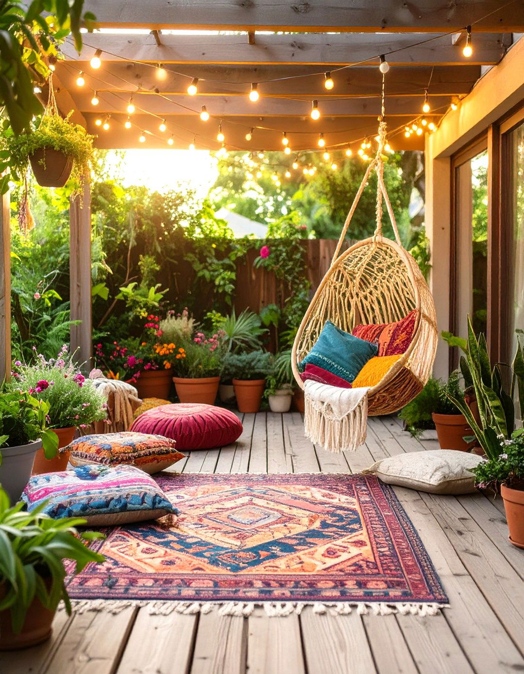 A Bohemian Chic Garden - 30 home garden ideas