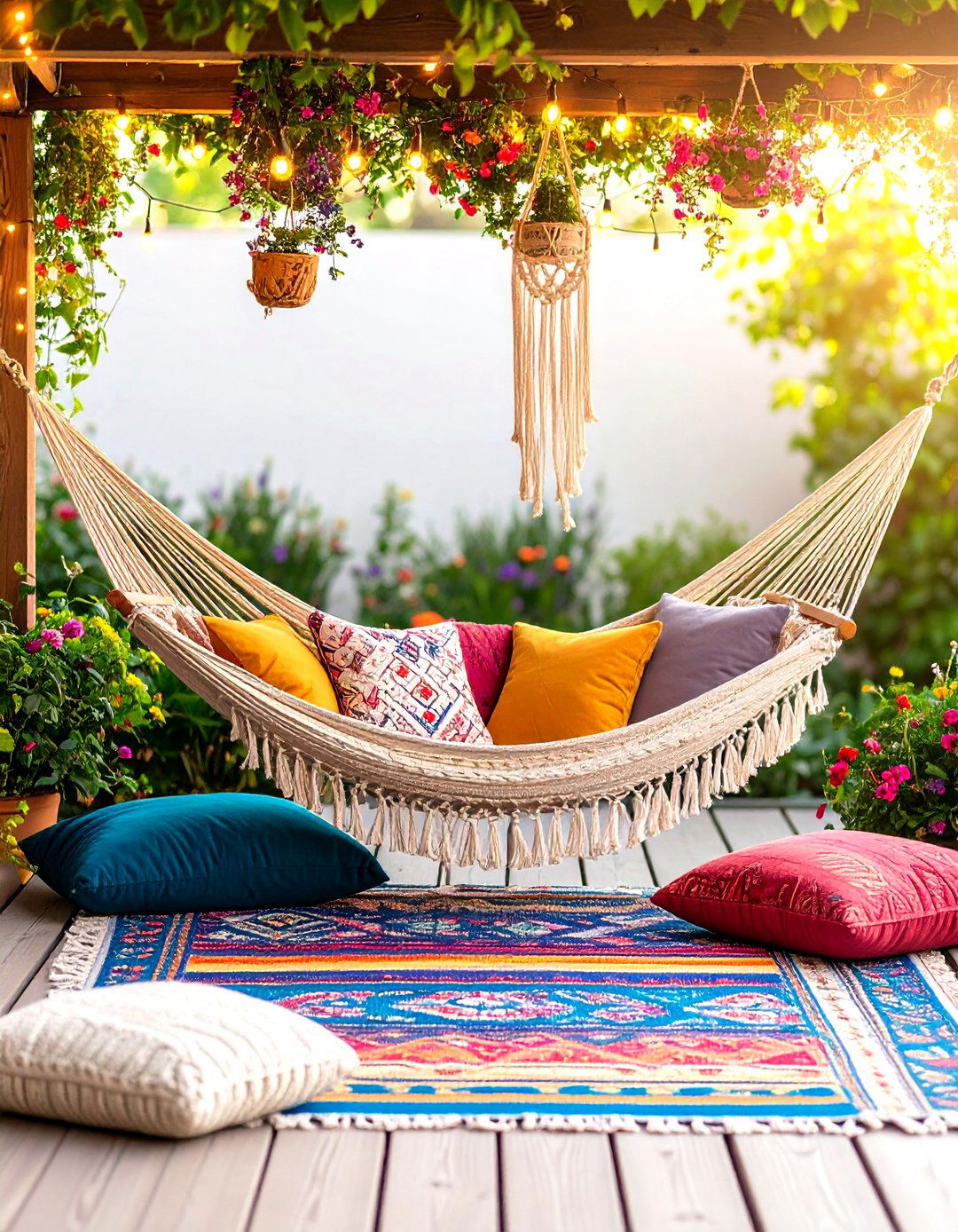A Bohemian Chic Garden - 30 garden decor ideas