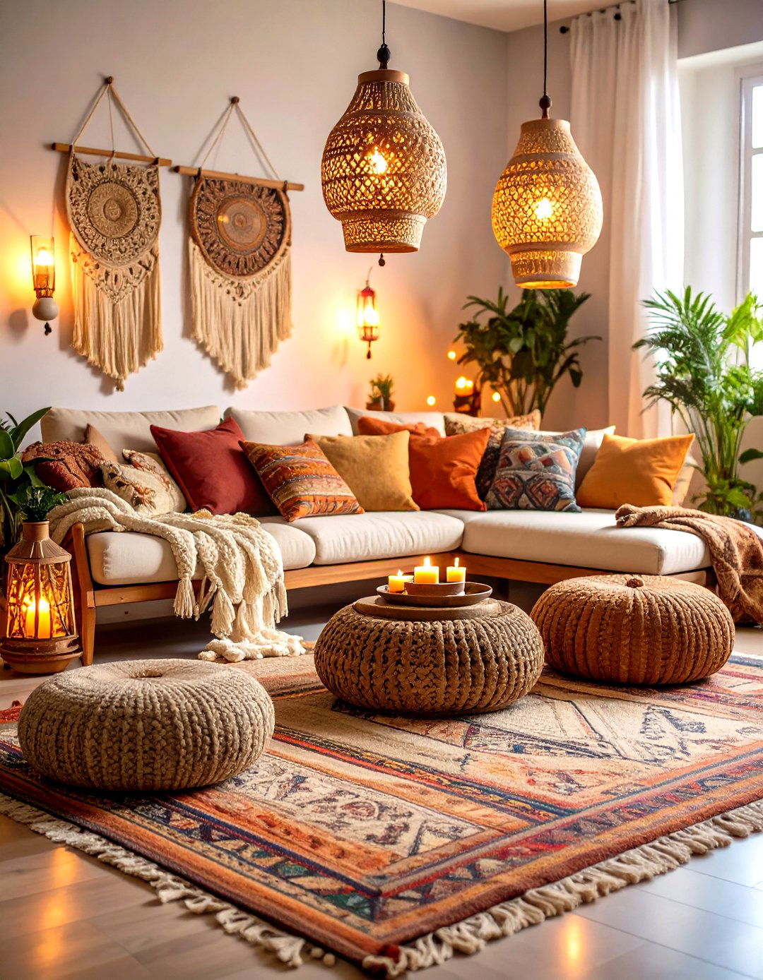 A Bohemian Eclectic Living Room - 30 interior decor ideas for living room