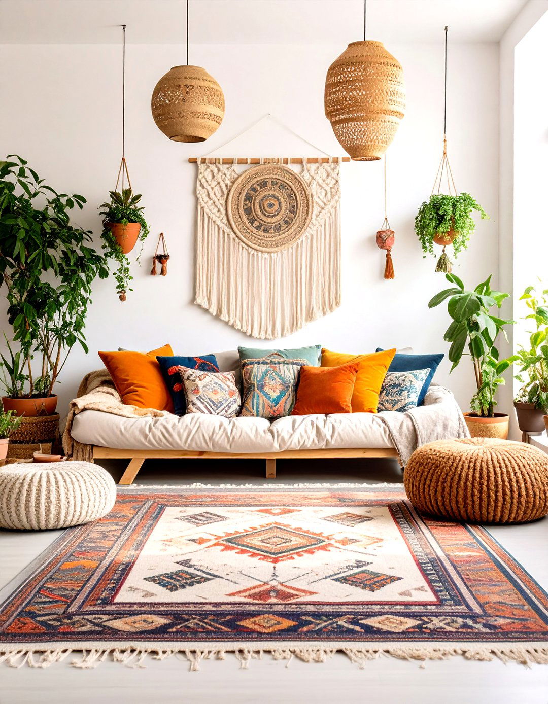 A Bohemian Eclectic Small Living Room - 30 ideas for small living room