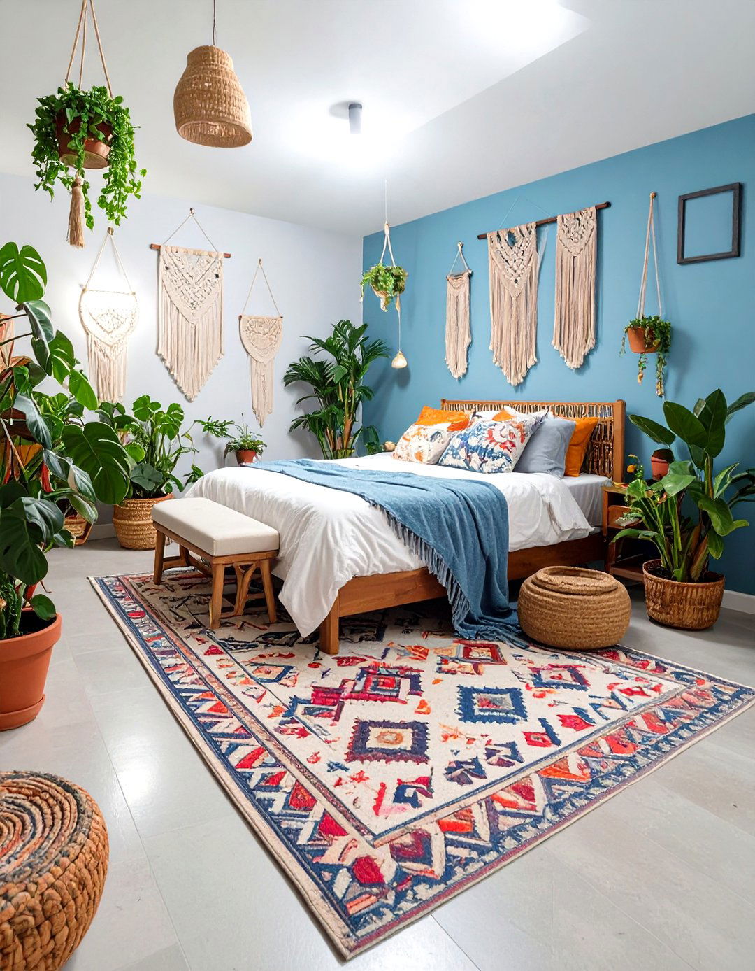 A Boho Chic Basement Bedroom Retreat - 30 basement bedroom ideas