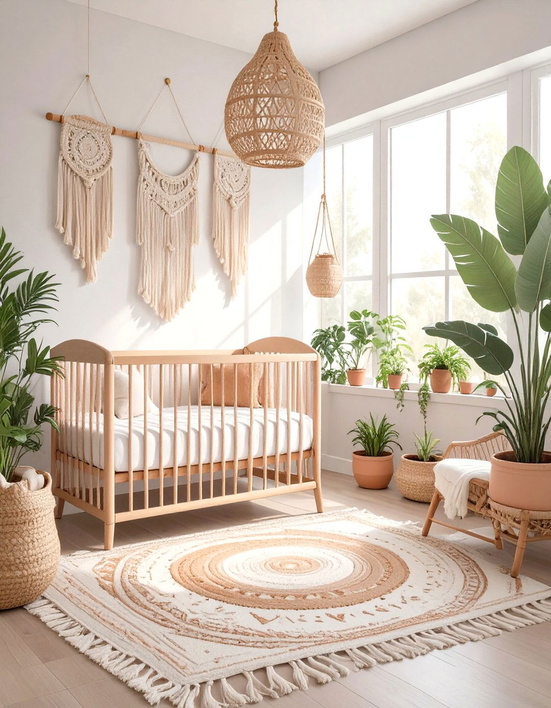 A Boho Chic Nursery - 30 nursery theme ideas