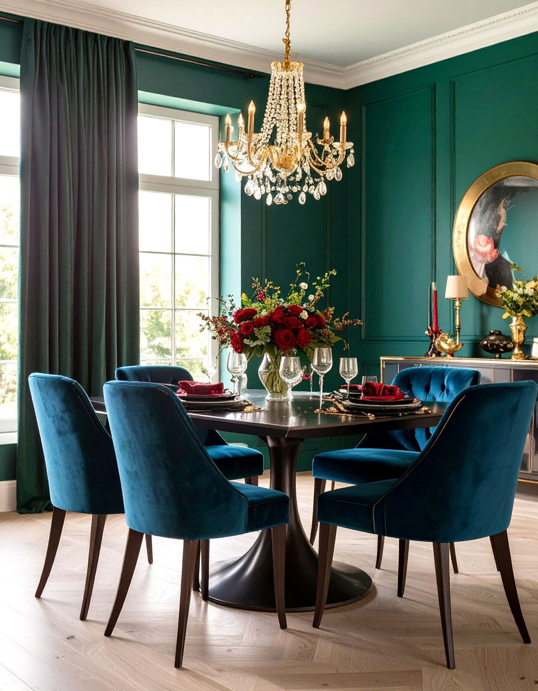A Bold Saturated Color Palette - 30 what is maximalist interior design ideas