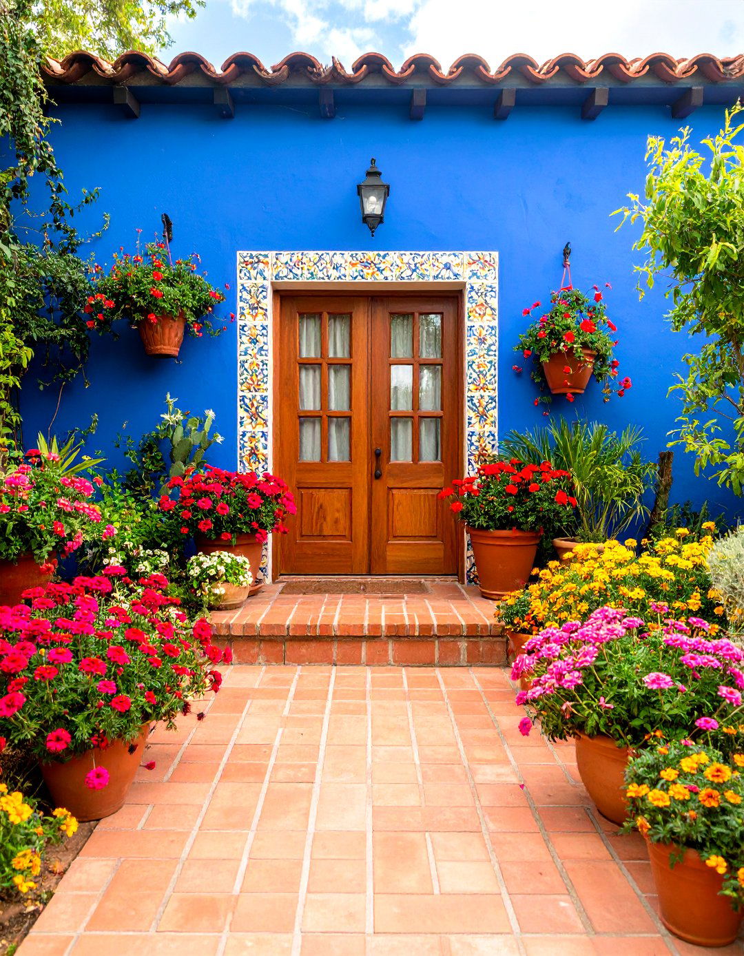 A Bold and Colorful Florida Fiesta Garden - 30 florida landscape ideas