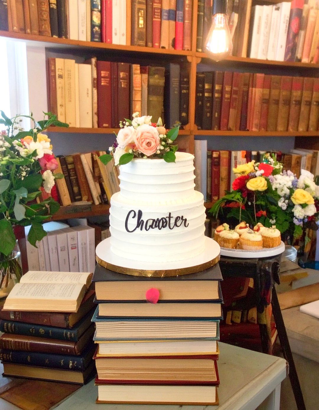 A Book Themed Next Chapter Shower - 30 homemade bridal shower ideas