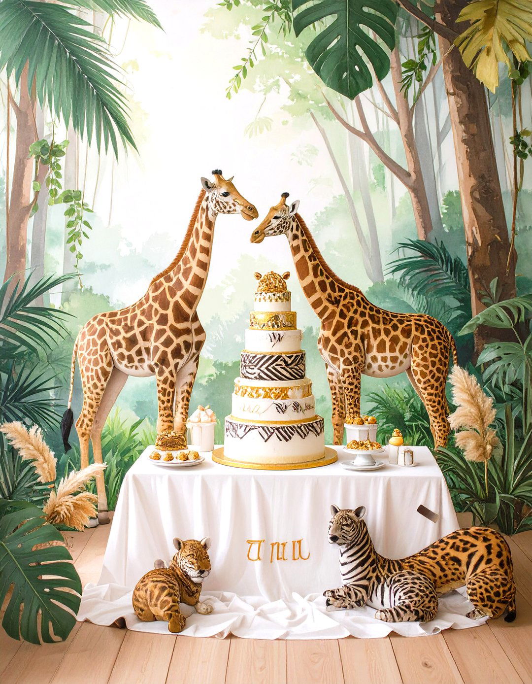 A Born Two Be Wild Safari Theme - 30 twin baby shower ideas