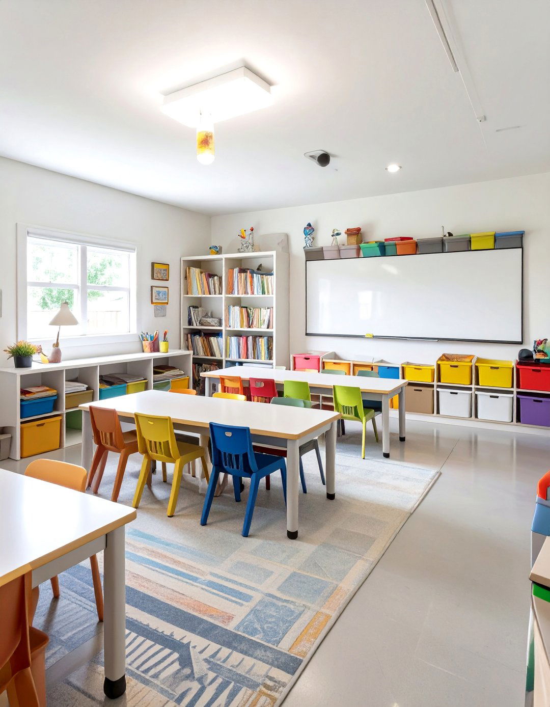 A Bright Homeschooling Classroom - 30 attached garage addition ideas