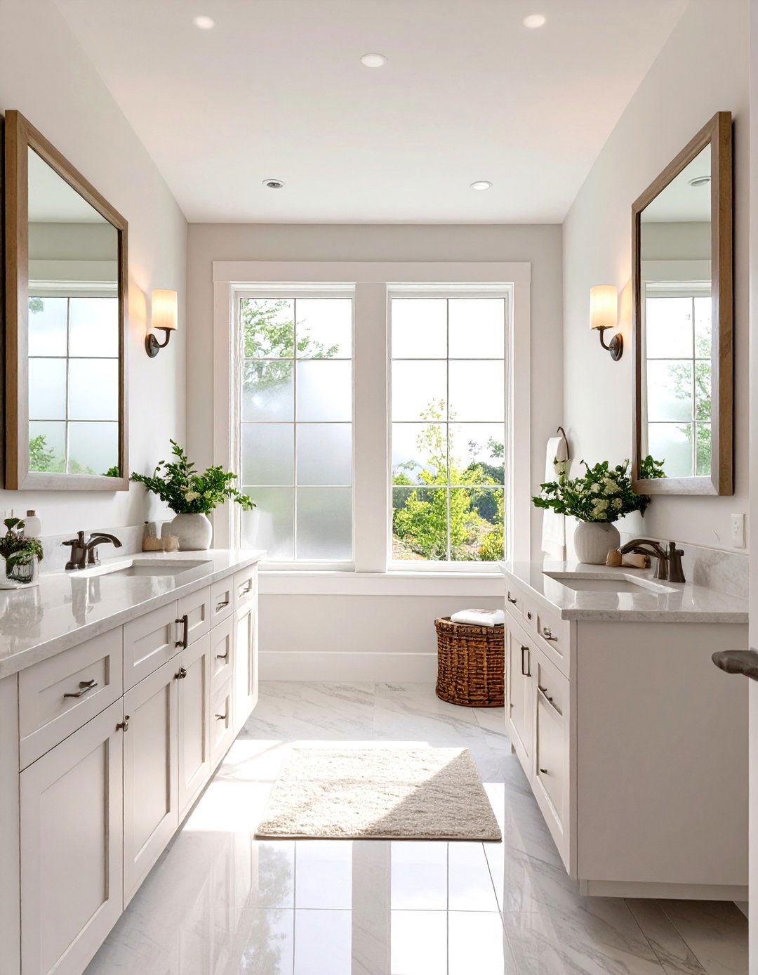 A Bright and Airy Bathroom - 30 jack and jill bathroom ideas