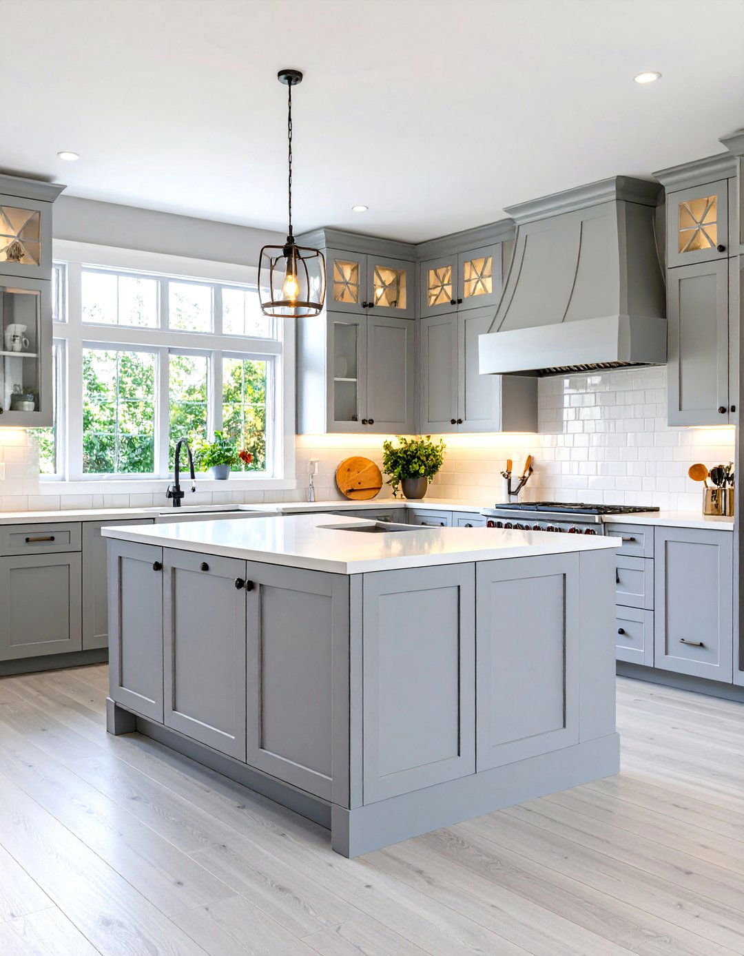 A Bright and Airy Galley Kitchen - 30 kitchen ideas for small spaces