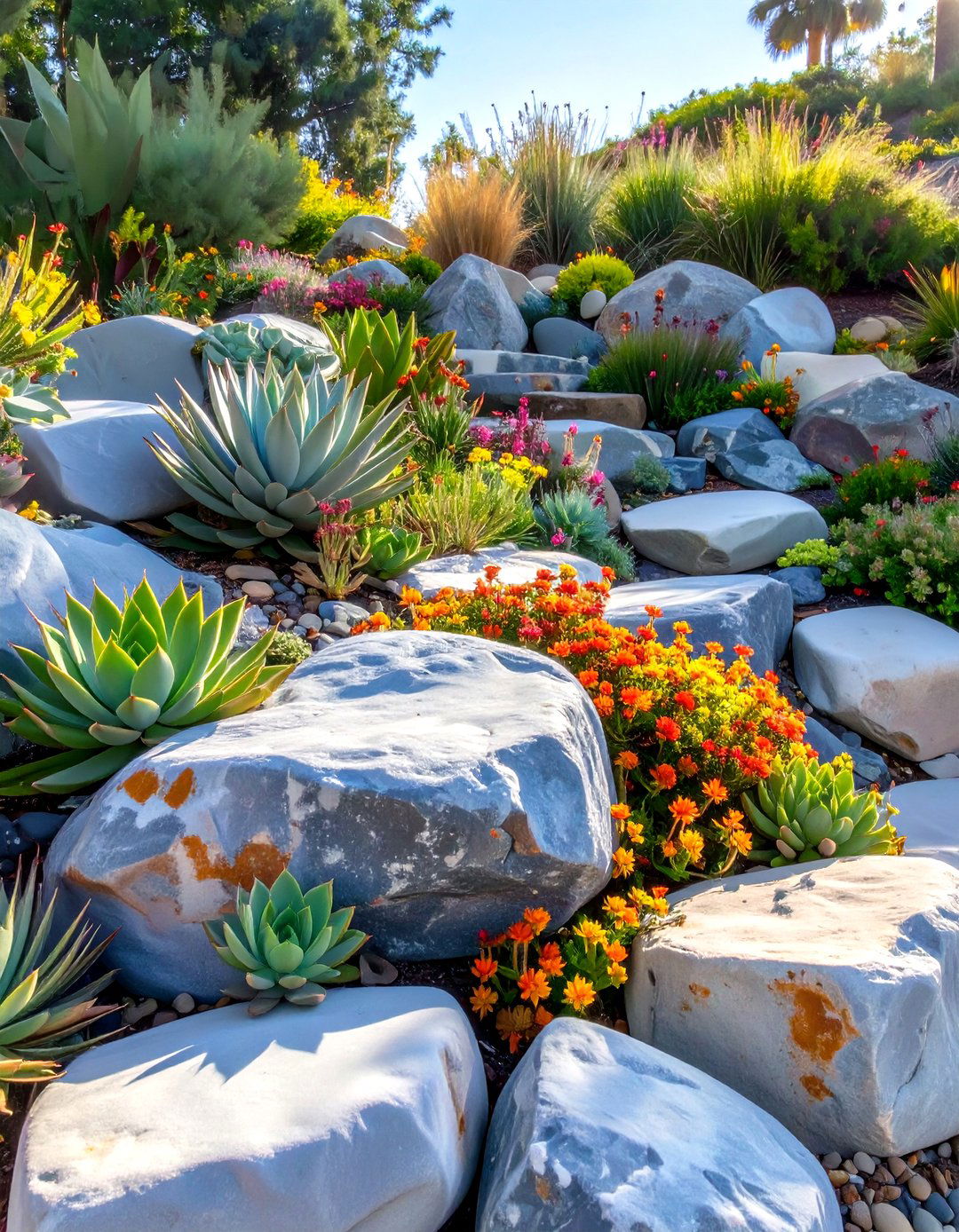 A Budget Friendly Rock Garden Design - 30 curb appeal front yard landscaping ideas on a budget