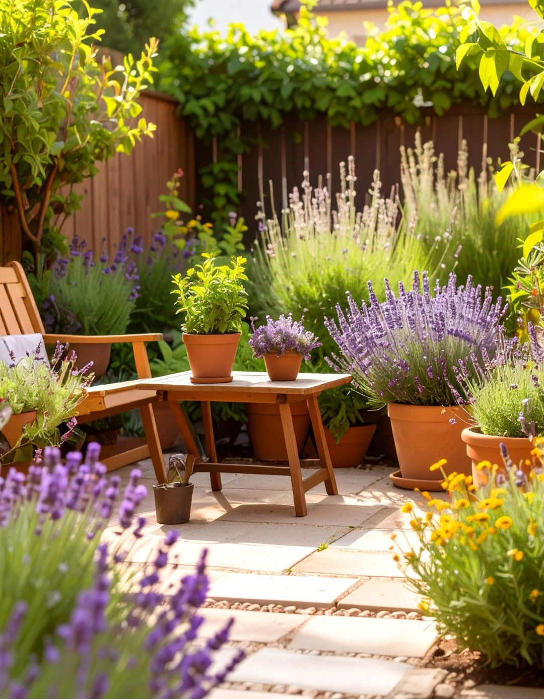 A Bug Repellent Herb Garden - 30 budget small backyard ideas