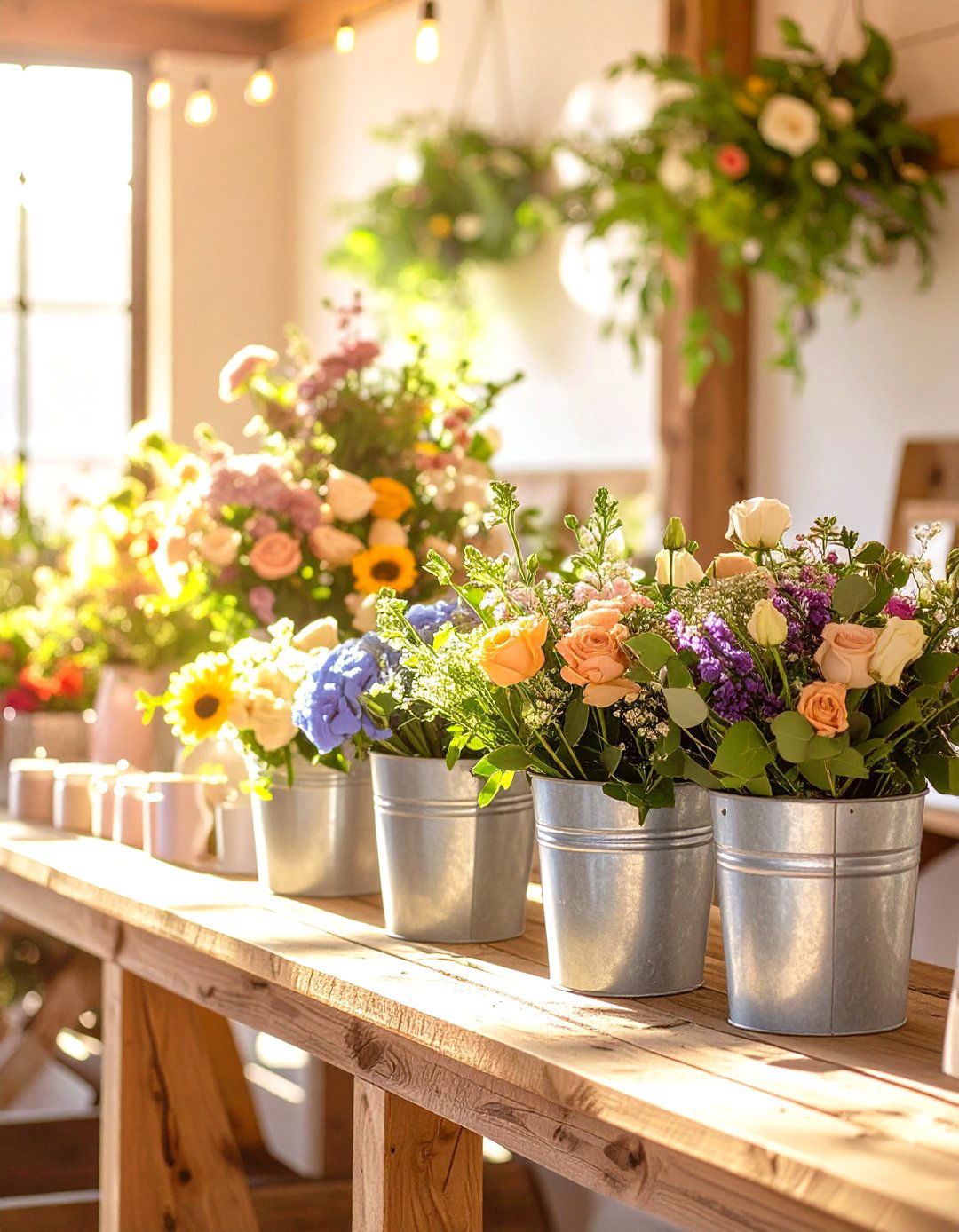 A Build a Bouquet Bar Wedding Shower - 30 wedding shower ideas
