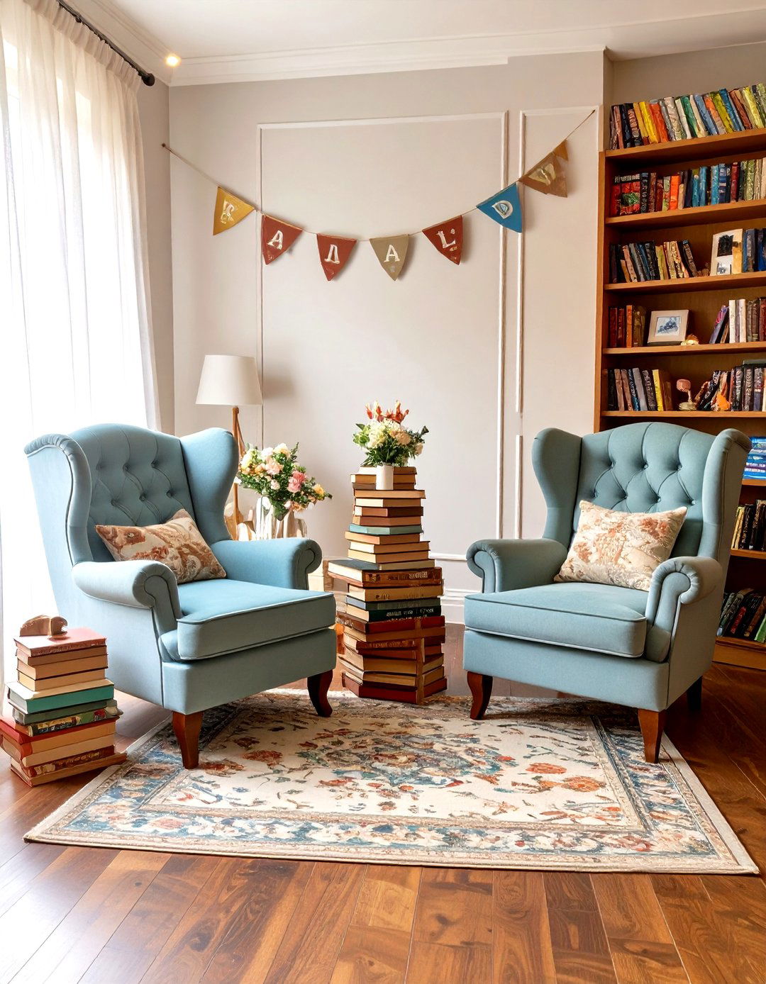 A Build a Library for Baby Shower - 30 baby shower theme ideas
