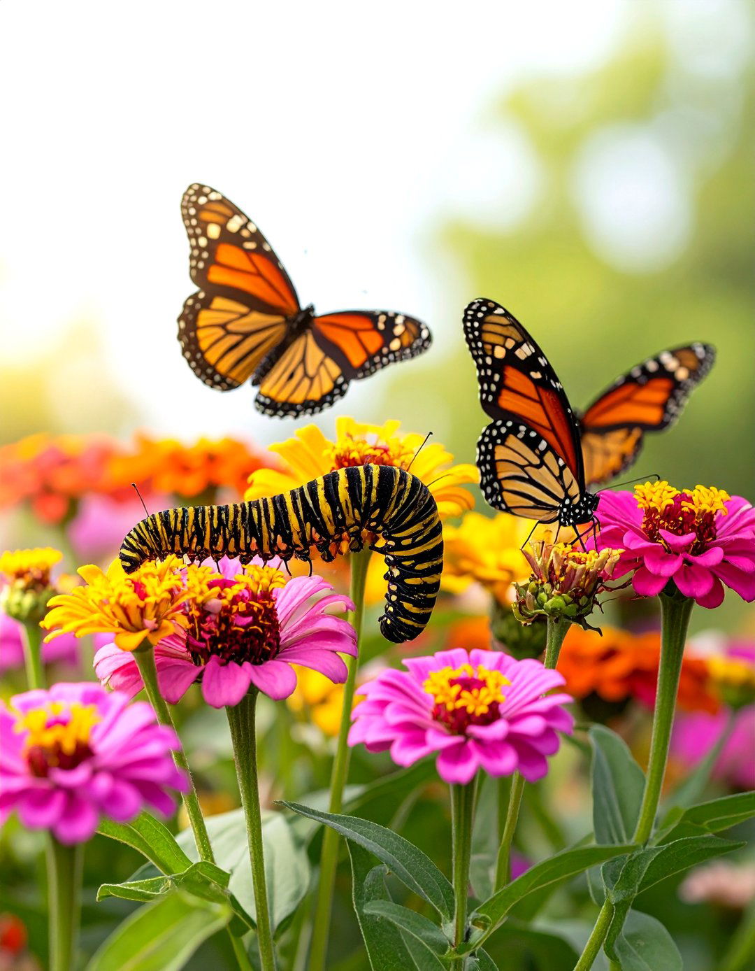 A Butterfly Nursery Garden Layout - 30 layout pollinator garden design plans ideas