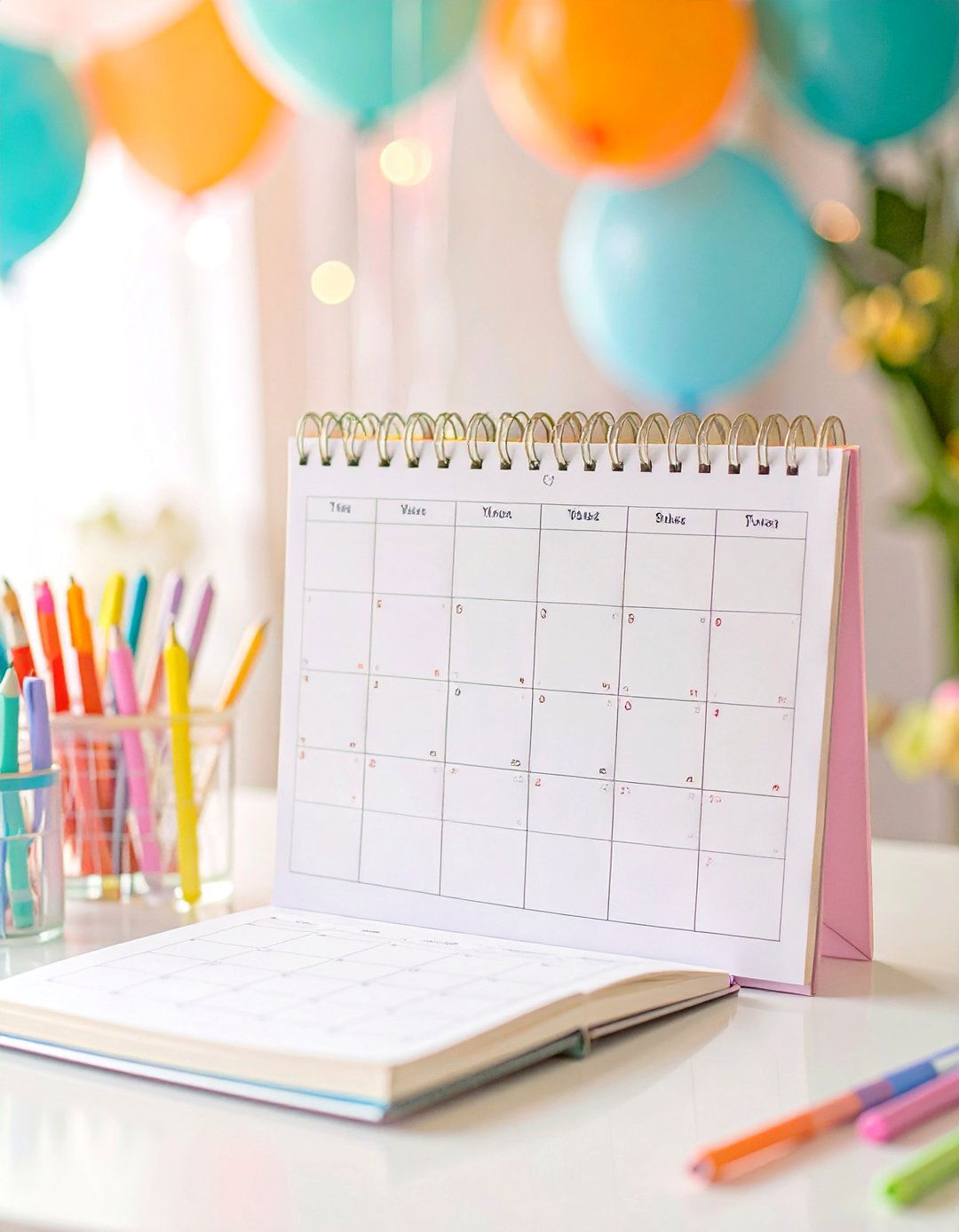 A Calendar Guest Book - 30 baby shower guest book ideas