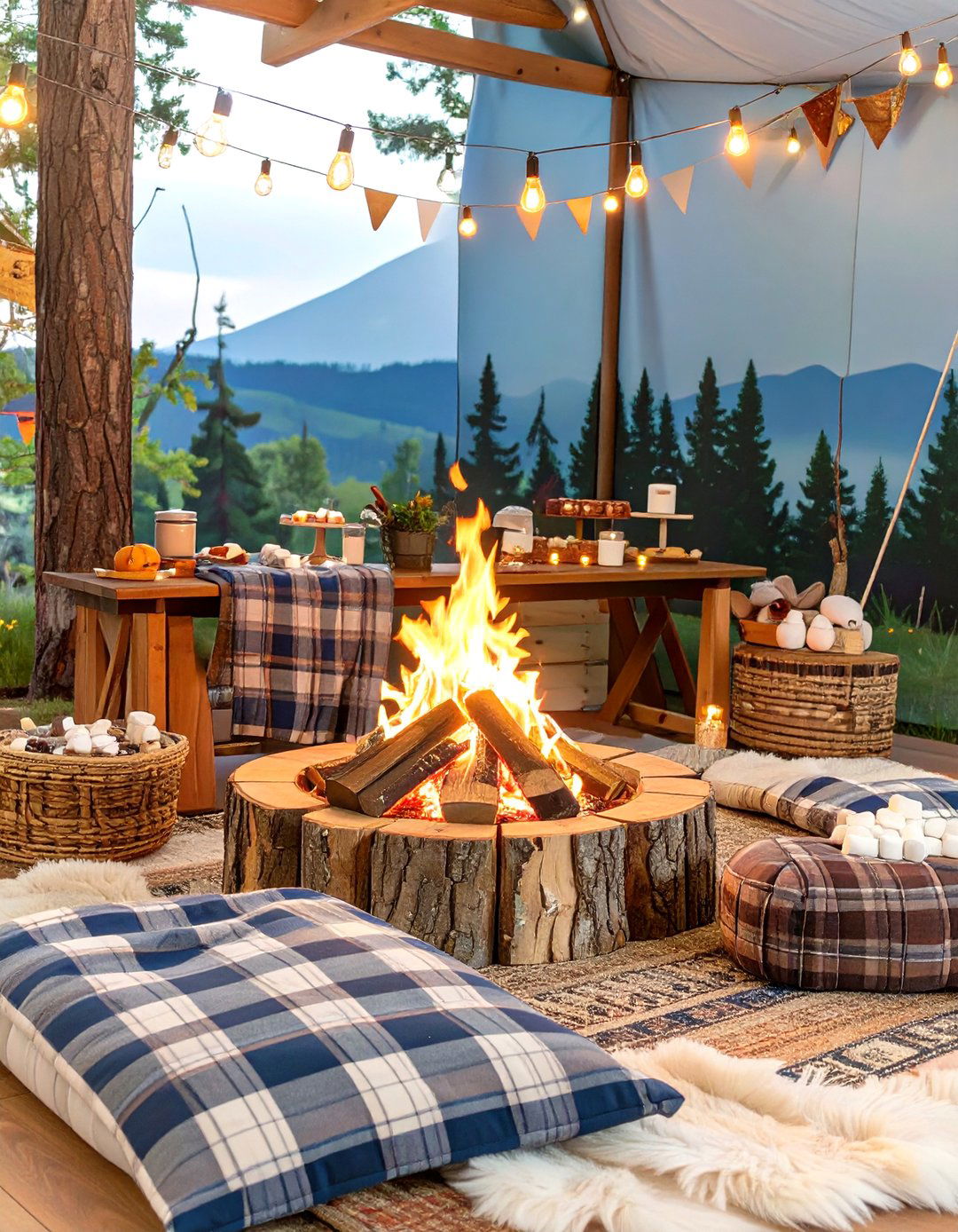 A Camping Themed Baby Shower - 30 baby boy baby shower ideas
