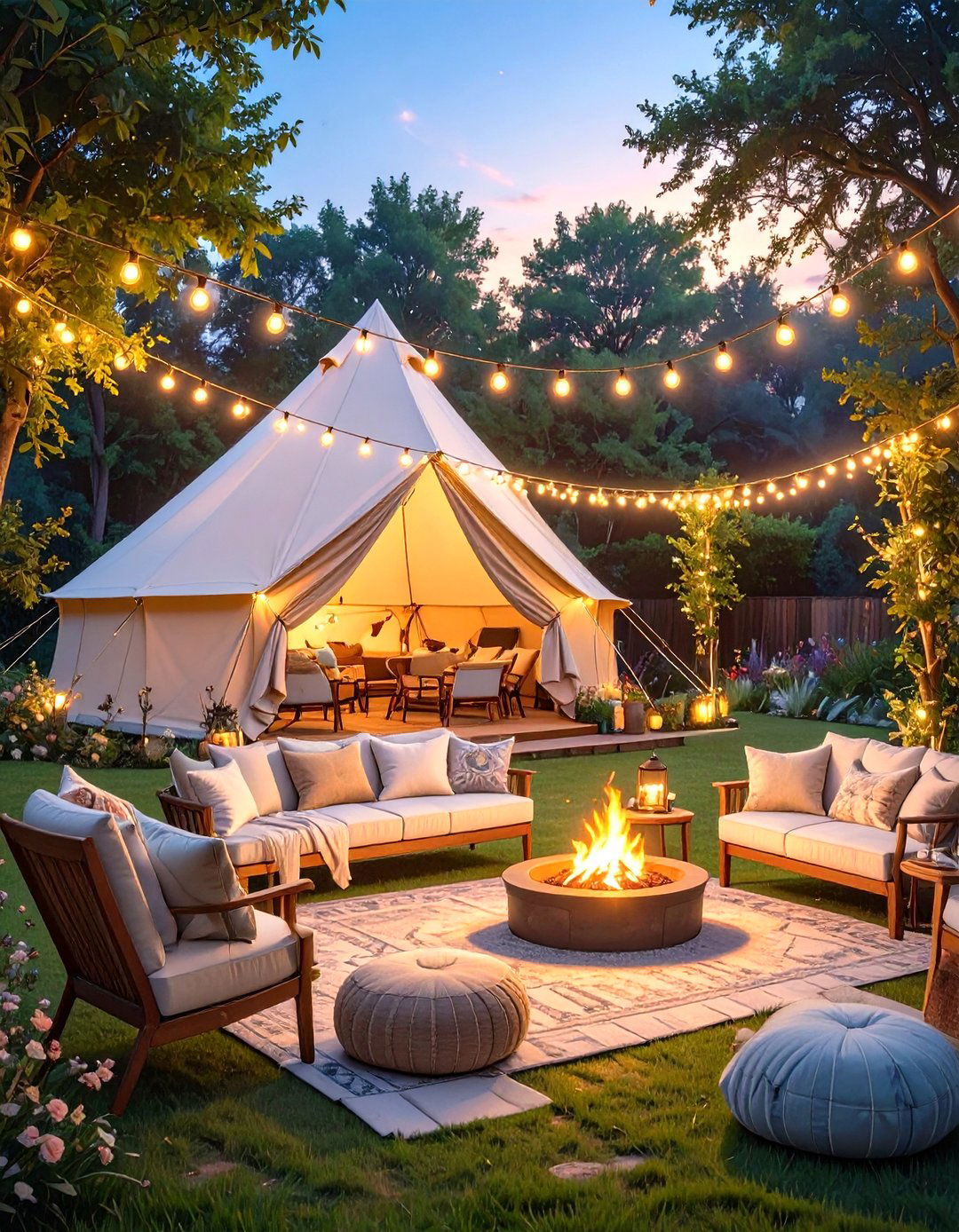 A Camping or Glamping Themed Wedding Shower - 30 wedding shower ideas