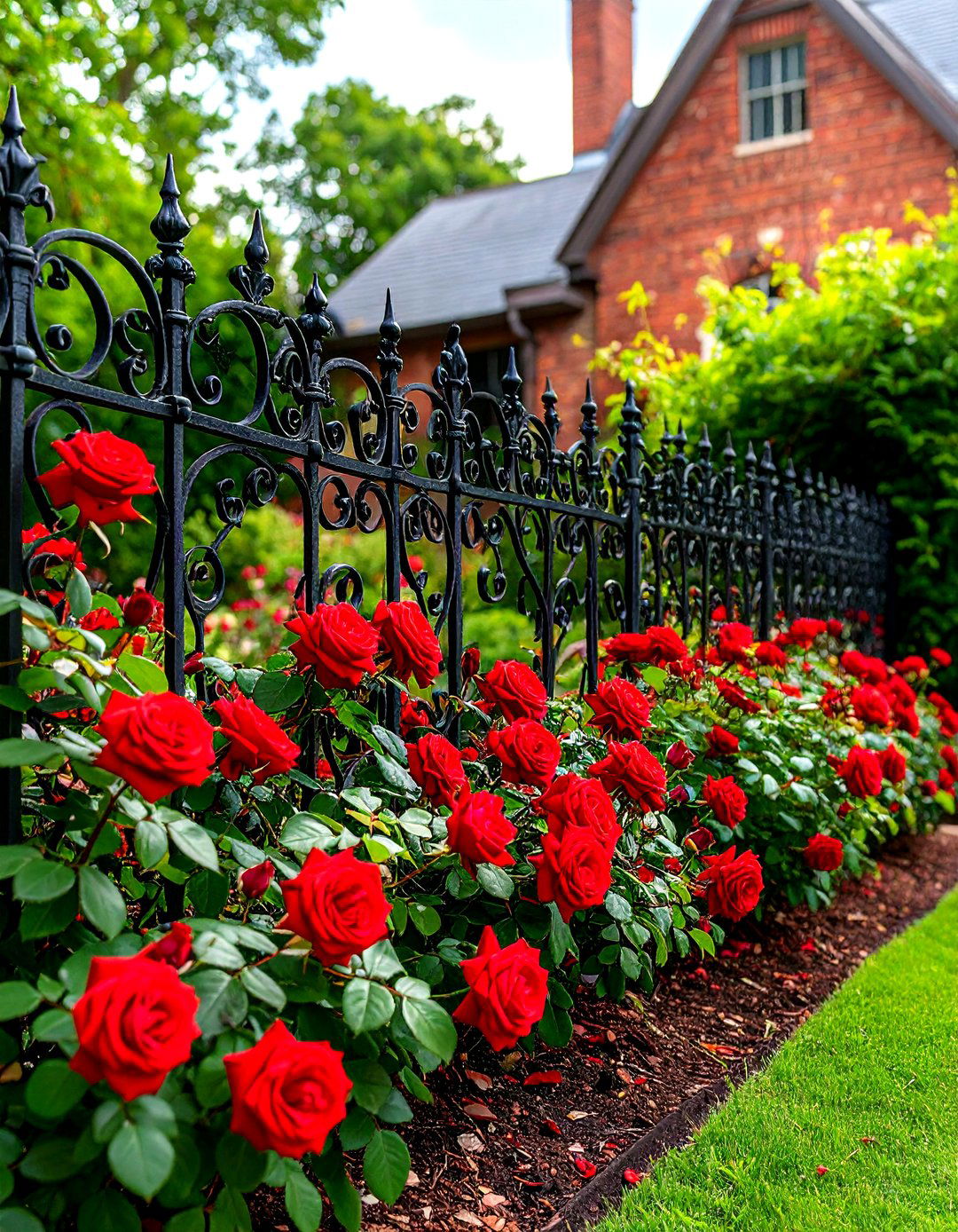 A Cast Iron Victorian Garden Border - 30 garden border ideas