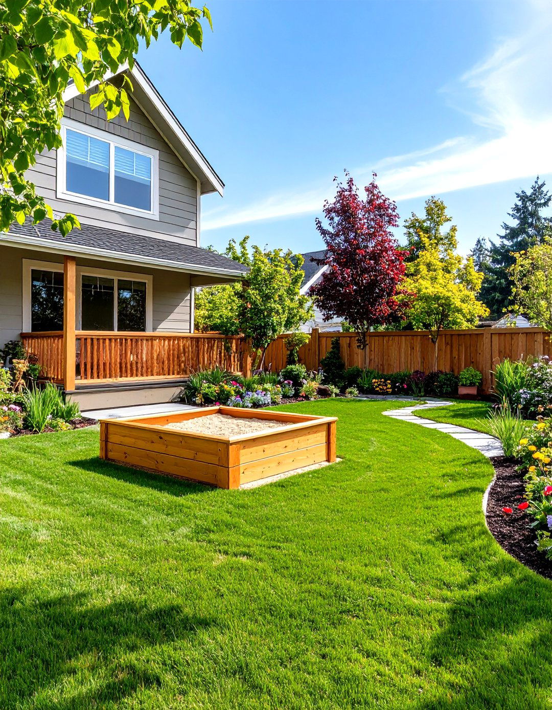 A Child Friendly Play Focused Yard - 30 front house landscaping ideas