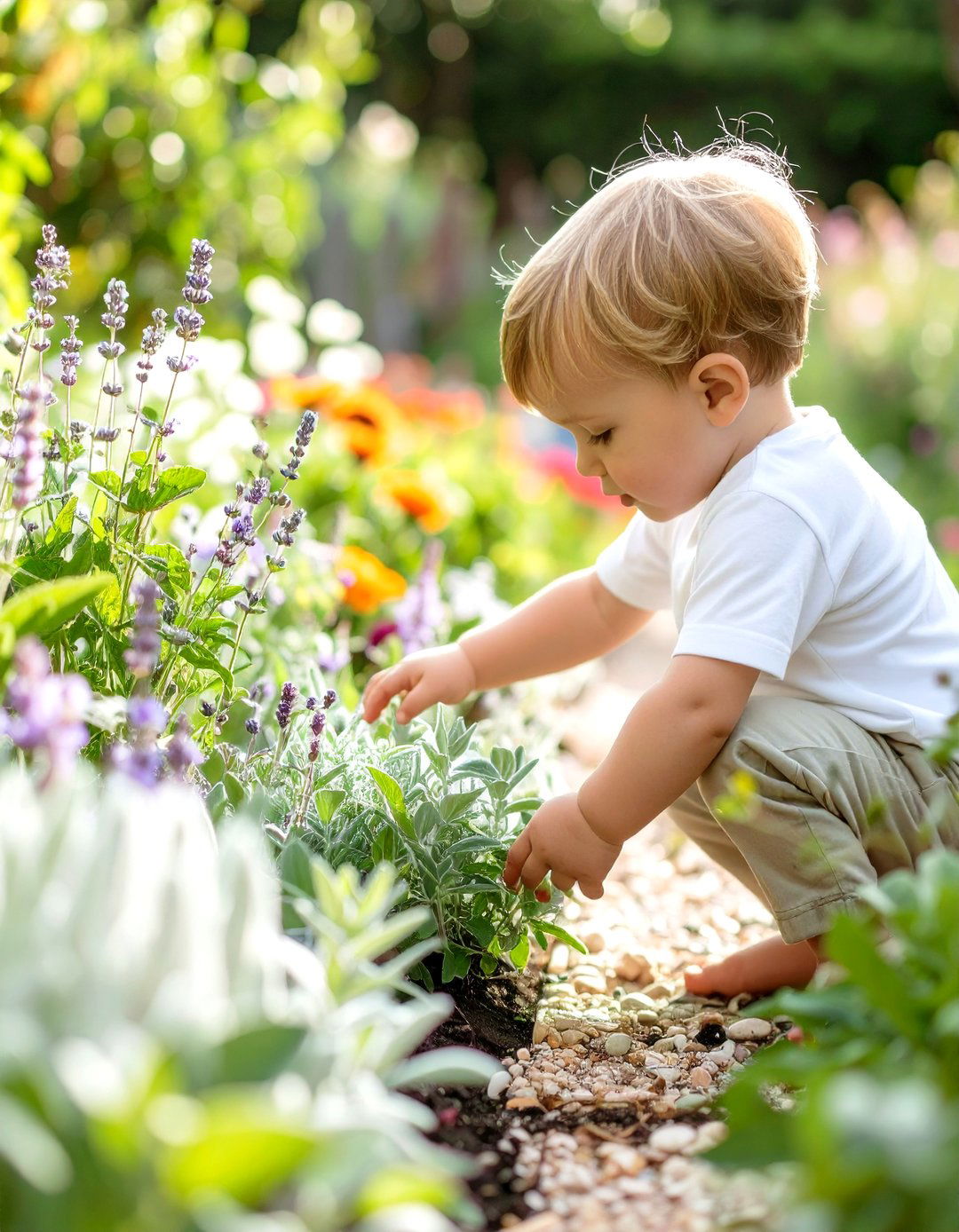 A Childs Sensory Garden - 30 home garden ideas