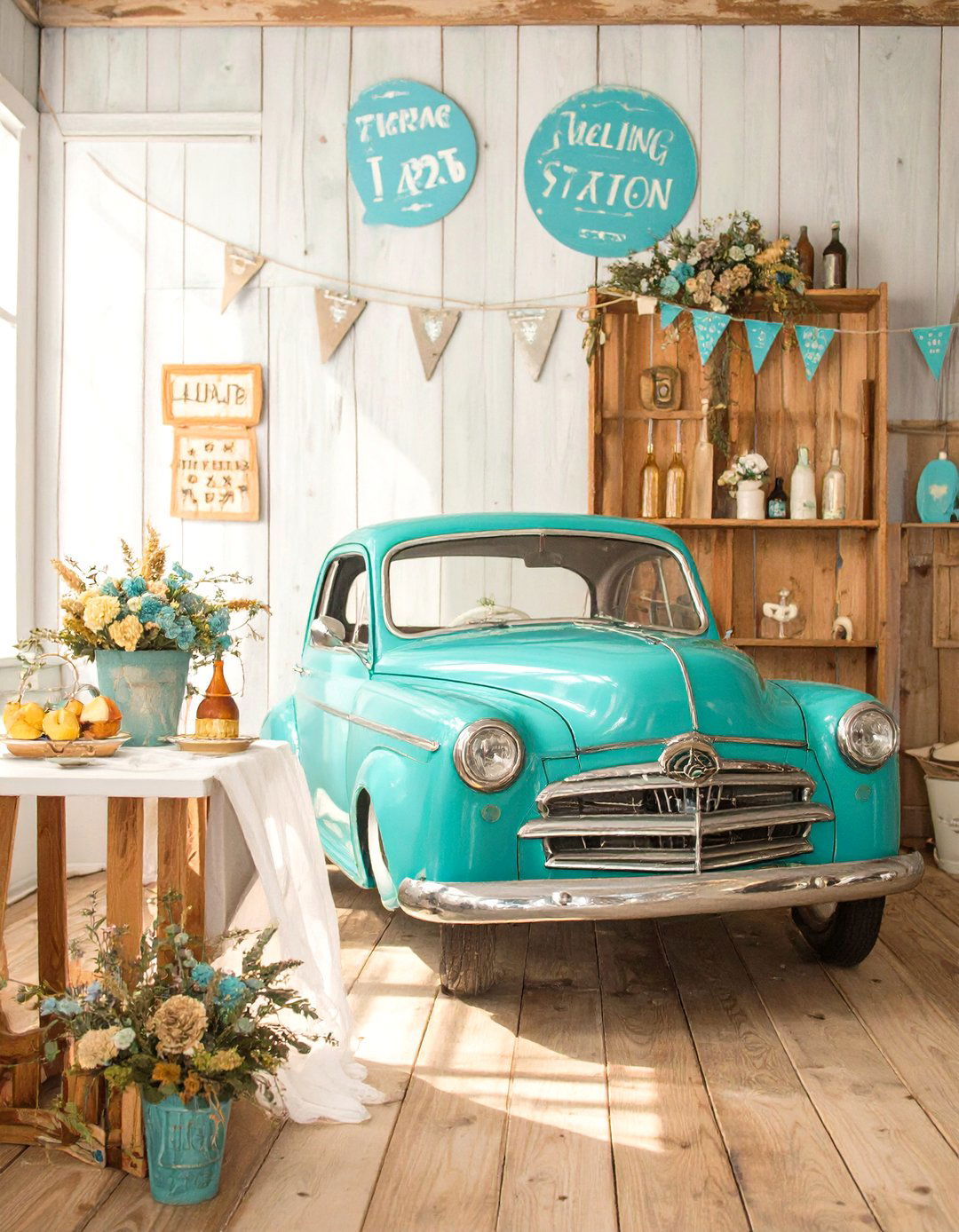 A Classic Cars Baby Shower - 30 baby boy shower ideas