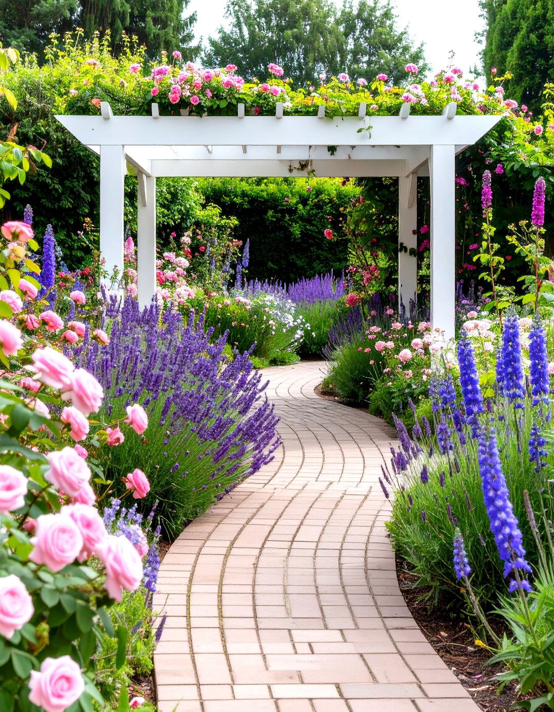 A Classic English Cottage Garden - 30 free landscape design online ideas