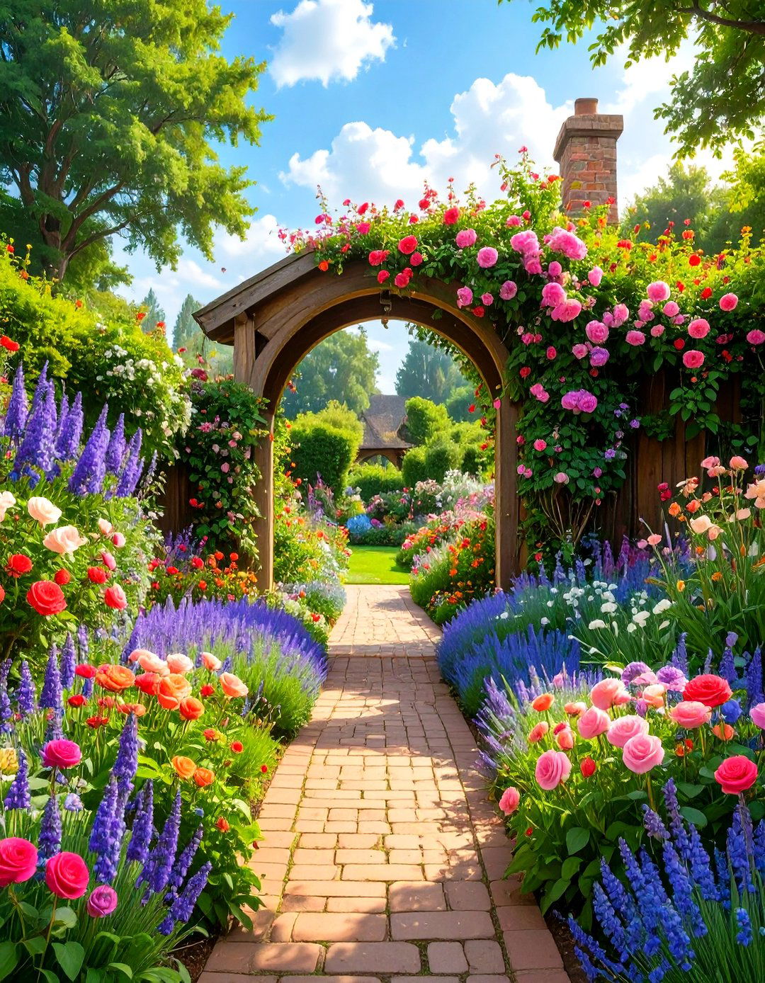 A Classic English Cottage Garden Creator - 30 online landscape design tool ideas